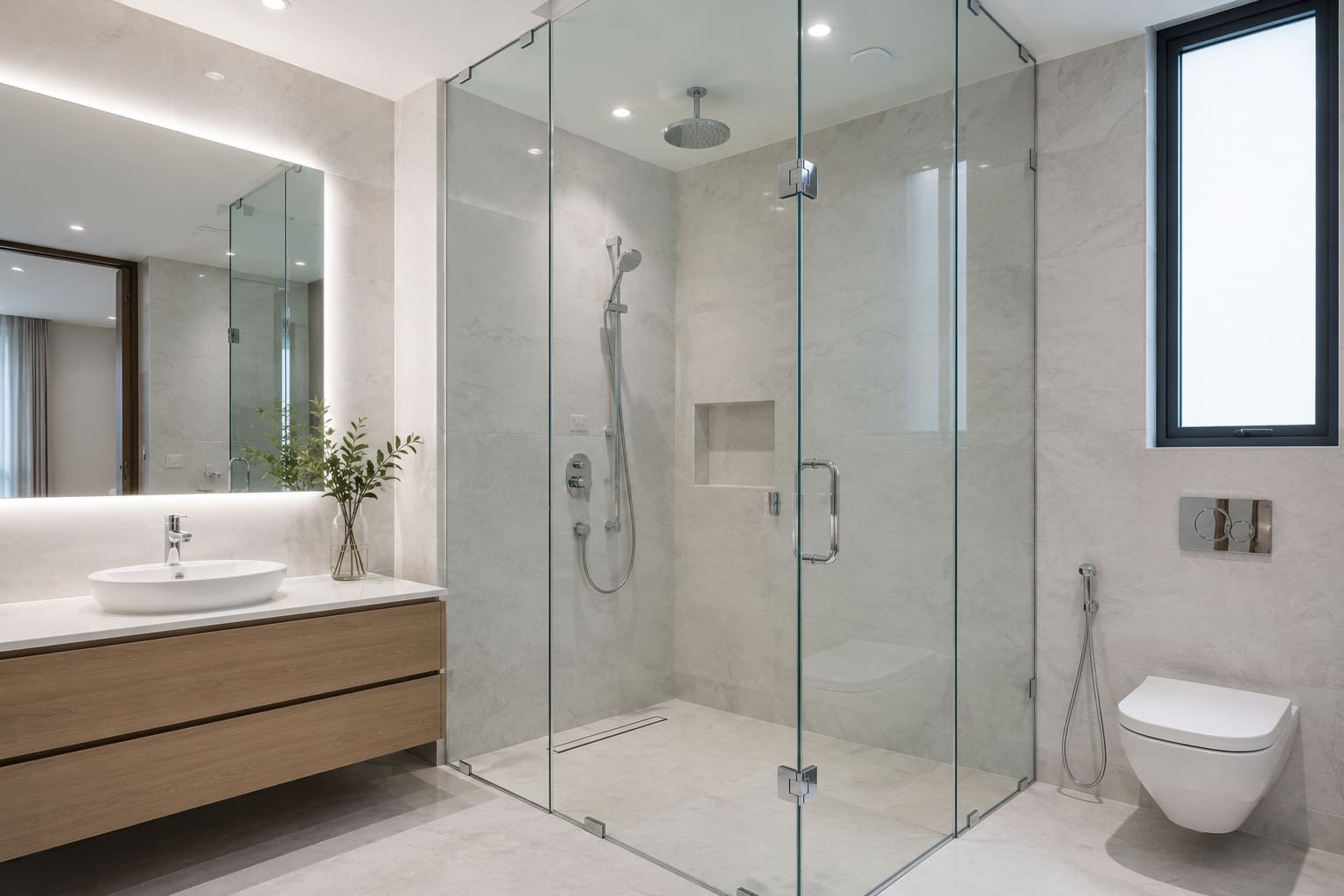 Frameless Shower Enclosures