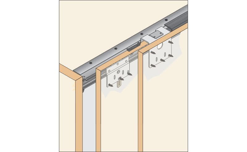 ENOX Wardrobe Sliding Fitting ESLD - 058