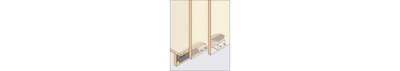 ENOX Wardrobe Sliding Fitting ESLD - 061