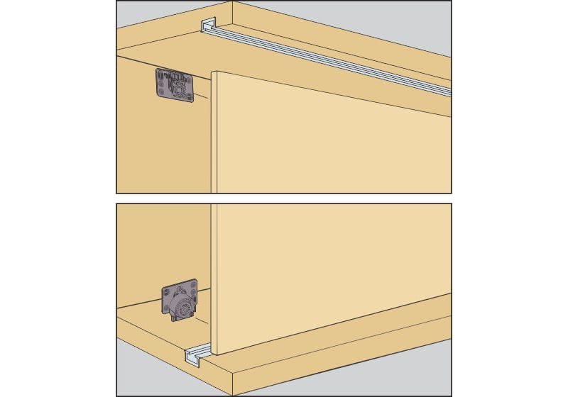 ENOX Wooden Cabinet Sliding Fitting ESLD - 1601 - 2