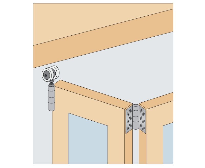 ENOX Wooden Partition Fitting System EWSLDF - 102 P