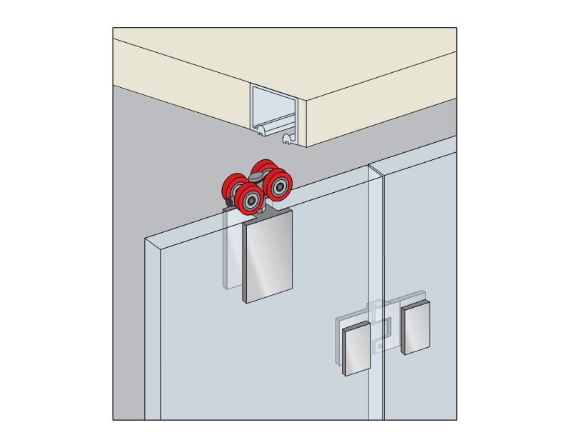 ENOX Glass Center Sliding Folding System - 202 P