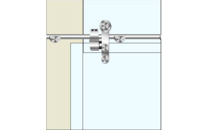Swift Glass Sliding Door Roller (Flat) SGSF - 001