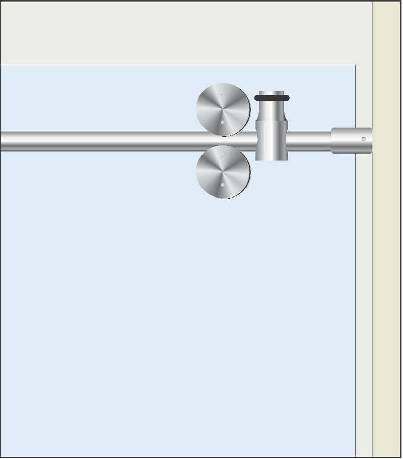 Shower Glass Sliding Roller SGSF -038(Option B)
