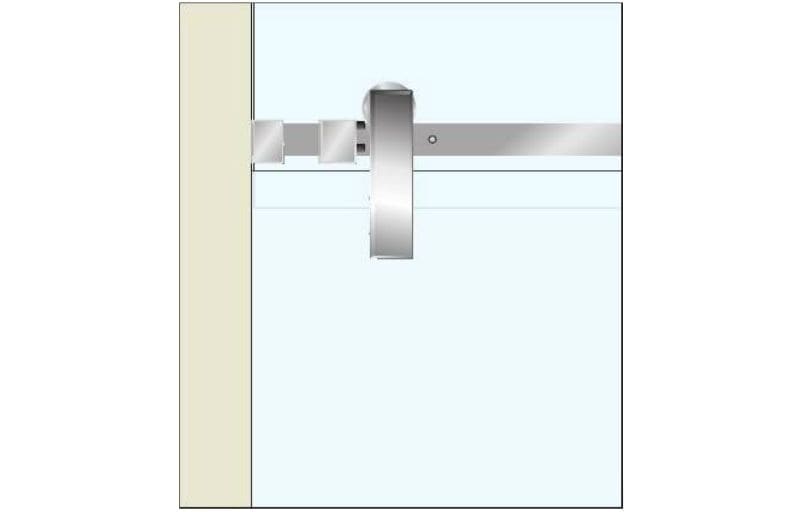 Swift Glass Sliding Roller (Steel) SGSF - 078