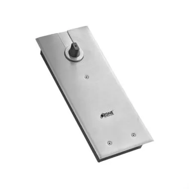 Cam Action Floor Spring with Closing Force EN3 Double Cylinder (Heavy-Duty) | Finish: Satin Stainless Steel