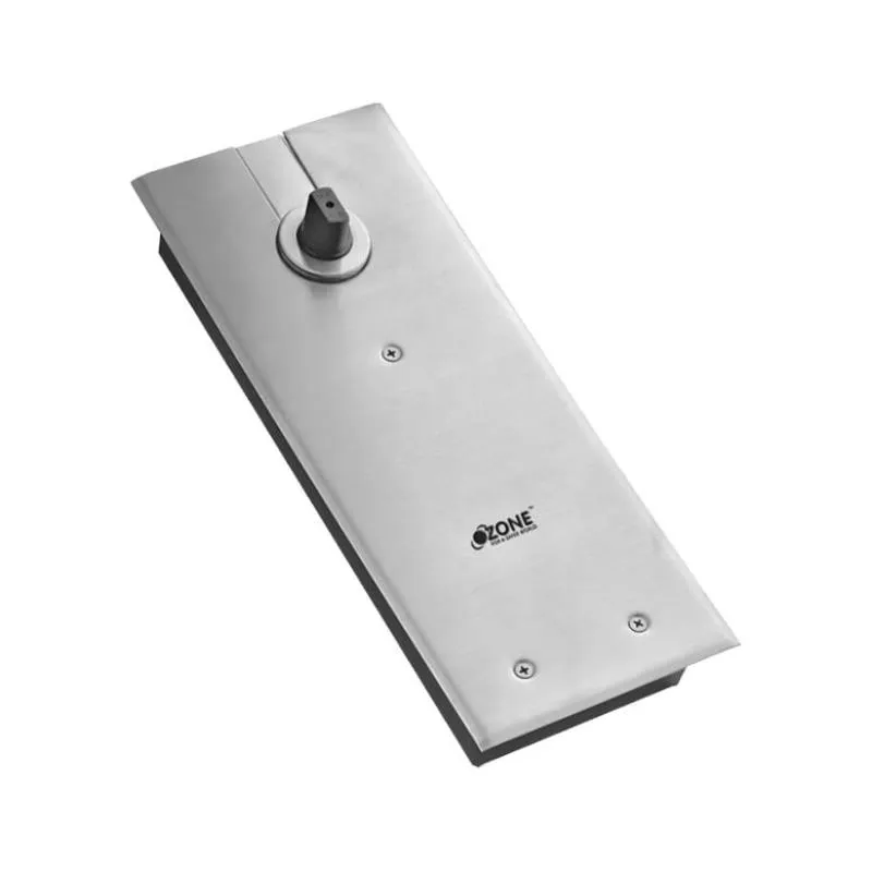 Cam Action Floor Spring with Closing Force EN3 Double Cylinder (Heavy-Duty) | Finish: Satin Stainless Steel
