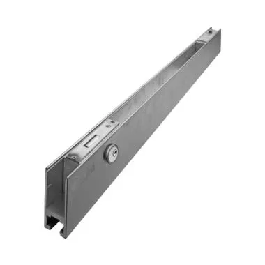 Door Rail with Hydraulic System in American Type | Size: 1 Meter | Finish: Satin Stainless Steel