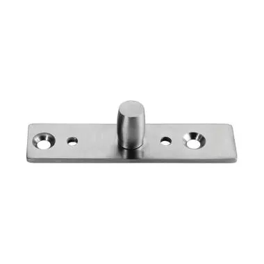 Top Pivot for Patch/Point Fitting Doors | Finish: Satin Stainless Steel