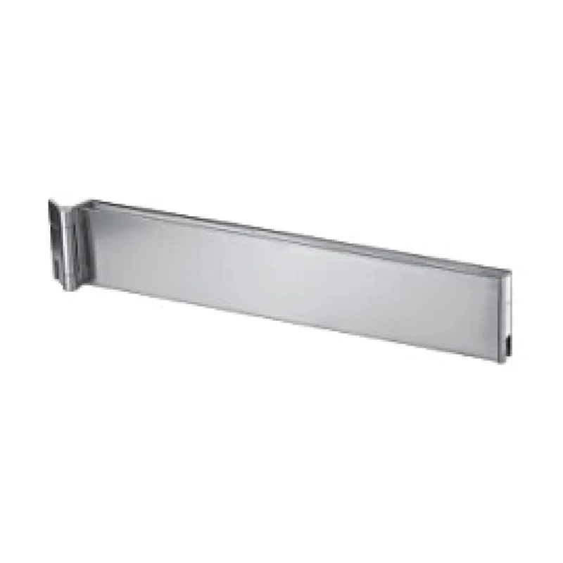 Upper End Door Leaf (1/2 Door Leaf + 63mm) | Finish: Satin Stainless Steel