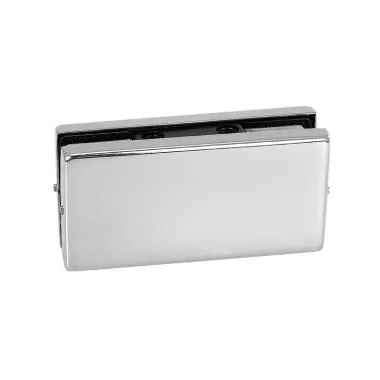Double Glass Connector to Integrate Two Glasses in the Center | Finish: Satin Stainless Steel