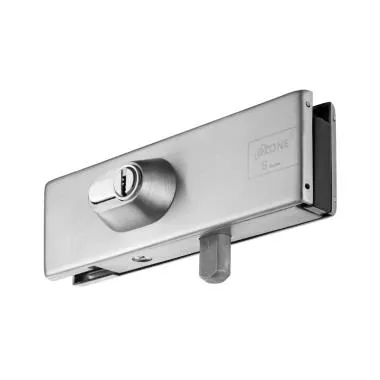 High Security Patch Lock | Finish: Satin Stainless Steel