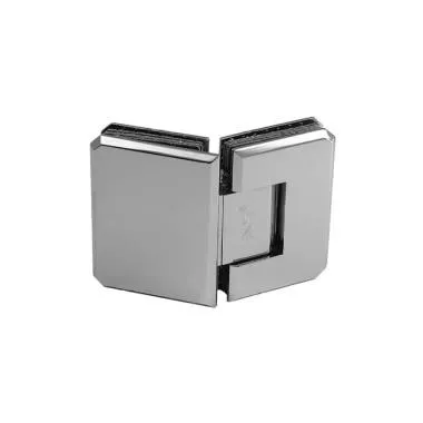 Glass-to-Glass Hinge 135° | Finish: Chrome Polished