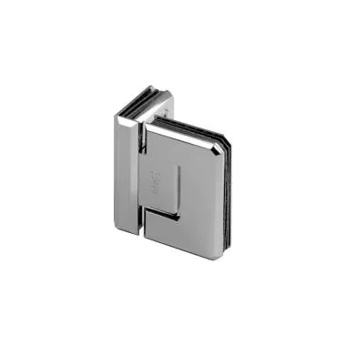 Glass-to-Glass Hinge 90° | Finish: Chrome Polished
