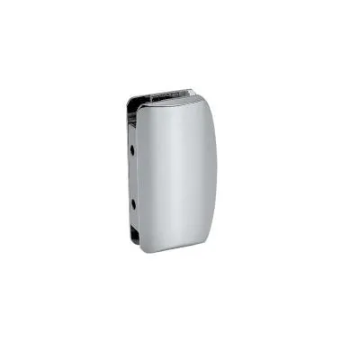 Wall-to-Glass Bracket (For Fixed Glass) | Finish: Satin Nickel