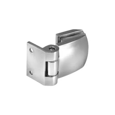 Wall-to-Glass Hinge | Finish: Satin Nickel