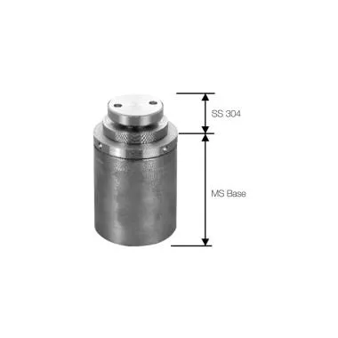 To Hold Without Fin Spiders to Structure | Finish: Stainless Steel