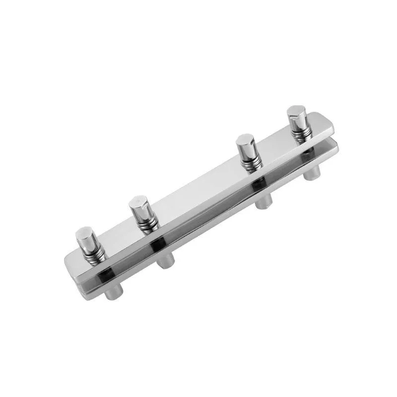 Splice Plate for Holding Two Fins | Finish: Polished Stainless Steel