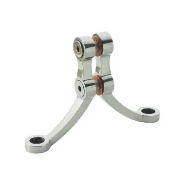 2 Way Spider with Fin | Finish: Polished Stainless Steel