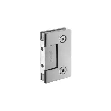 Wall-to-Glass Bracket (Fixed Glass) | Finish Polished Stainless Steel