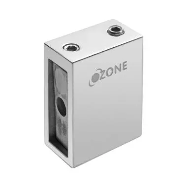 Wall-to-track Connector | Finish: Satin Stainless Steel