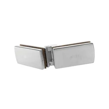 Glass to Glass Interconnecting Hinge | Finish: Satin Stainless Steel