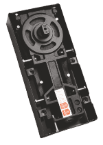 Single Cylinder Floor Spring for Wood/Aluminium Door with Accessories (Maximum door Weight upto 80 kgs)