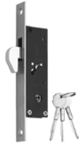 "TML Hook Lock: Secure, durable locking mechanism for steel or wooden handles, ensuring stability and safety."